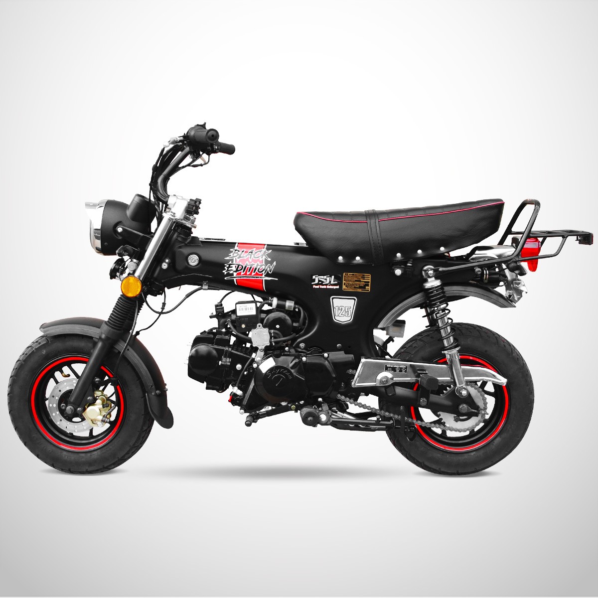 Skyteam Skymax 125 Black Edition αριστερό προφίλ
