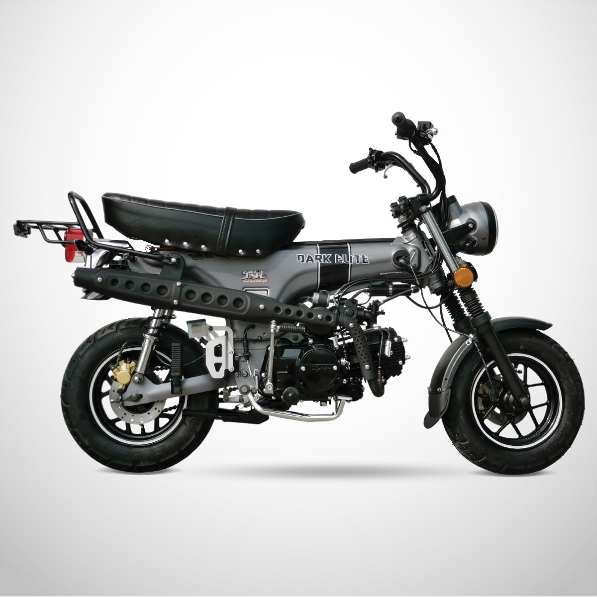 Skyteam Skymax 125 Dark Elite γκρι δεξί προφίλ